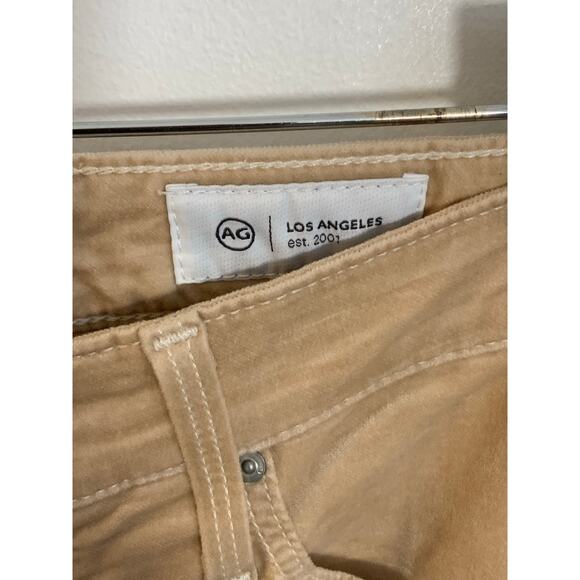 AG Adriano Goldschmied Velvet Bootcut pants size 27 - Picture 3 of 8